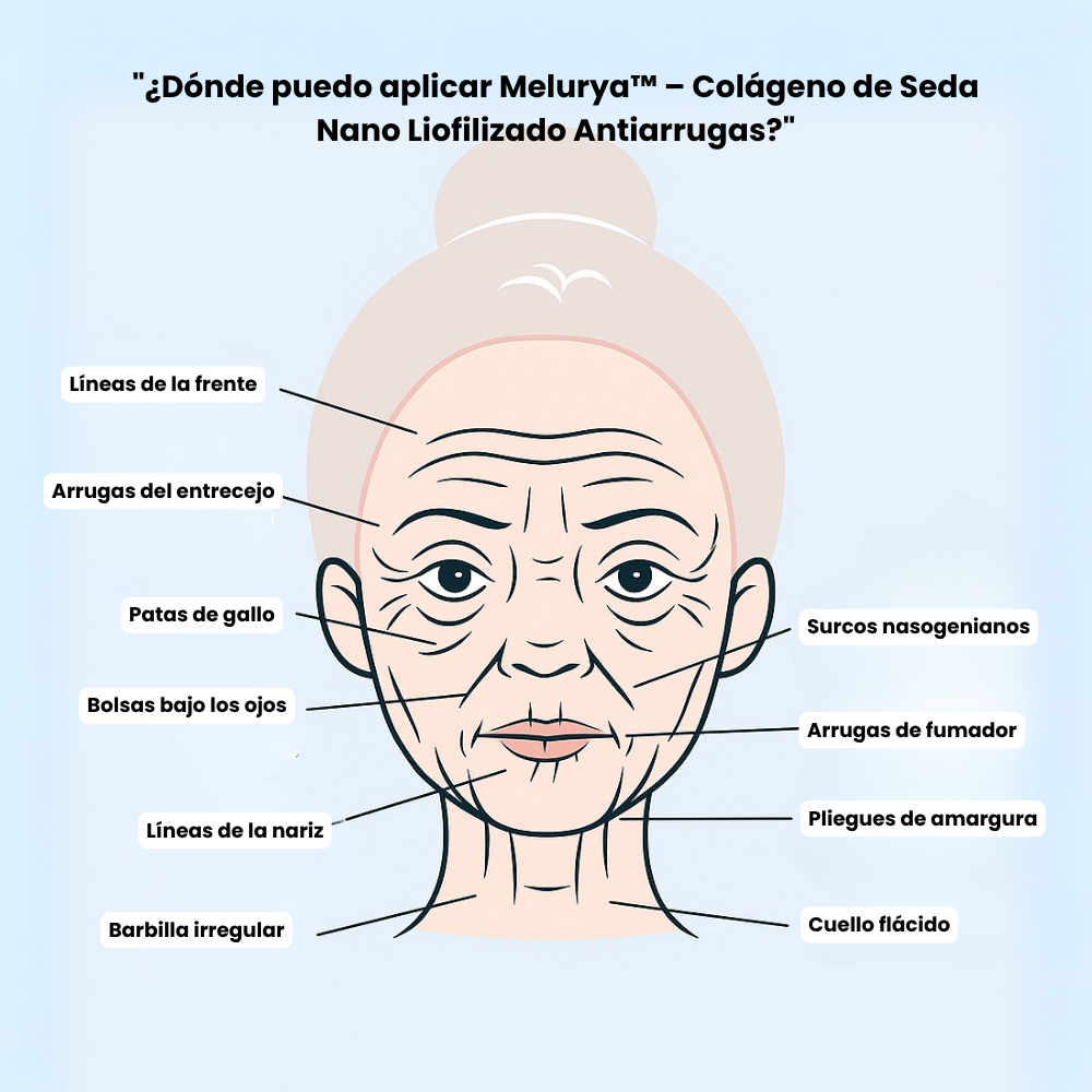 Dermiqo™ – Colágeno de Seda Nano Liofilizado Antiarrugas